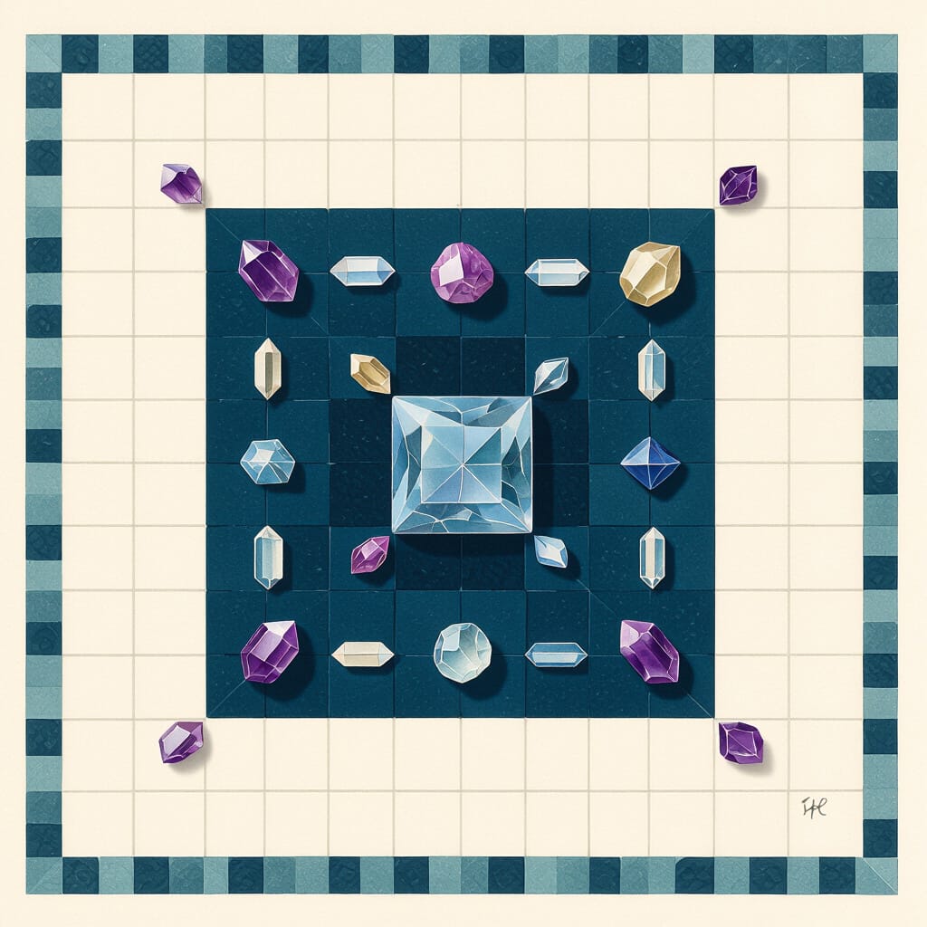 Crystal Grid for Home